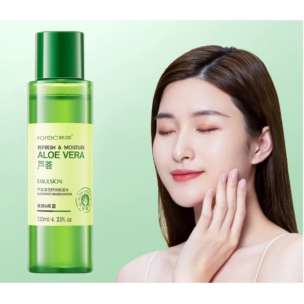 Nước hoa hồng chiết xuất 92% lô hội Bioaqua Refresh & Moisture Aloe Vera Toner