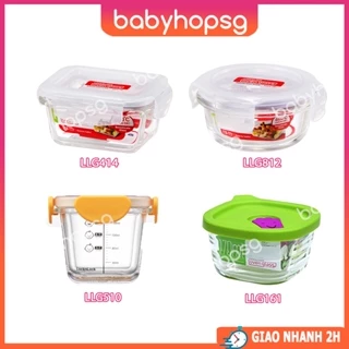 Hộp thủy tinh LocknLock Baby Food Container dùng đựng thức ăn cho bé LLG414 LLG812 LLG510 LLG161