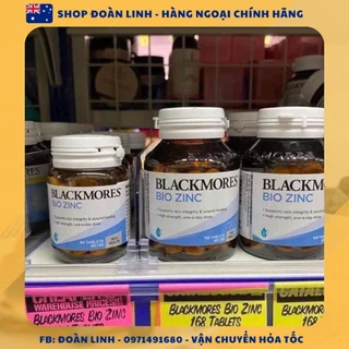 Blackmores Bio Zinc - Viên uống bổ sung kẽm tự nhiên 84 viên, viên uống kẽm úc, Hàng Chuẩn Úc, Date xa