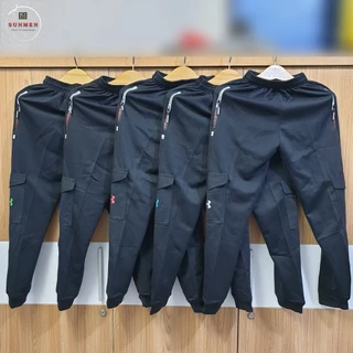 [HCM] Quần Dài Thể Thao Nam Jogger Túi Hộp Lưng Thun Co Giãn 4 Chiều