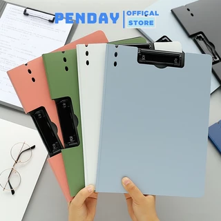 Bìa File Bảng Kẹp Tài Liệu Văn Phòng Cao Cấp Kẹp A4 Trình Ký Đôi - PENDAY STORE