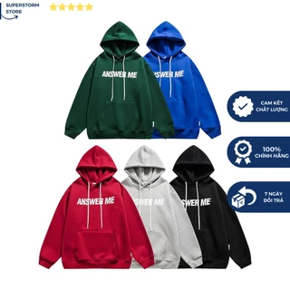 Áo Khoác Hoodie Nam Nữ Chất Nỉ Bông Cao Cấp