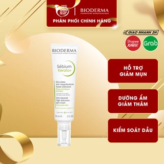 Kem Dưỡng Hỗ Trợ Giảm Mụn & Mờ Thâm Bioderma Sebium Kerato+ 30ml