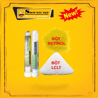 Bột Lclt , Retinol hổ trợ mọc râu tóc nhanh