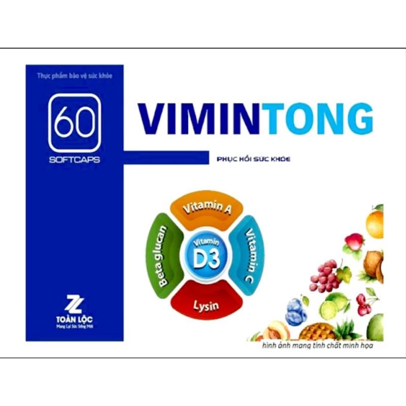 VIMINTONG viên bổ sức khoẻ giúp ăn ngon, ngủ ngon, tăng cường sức đề kháng cho cơ thể