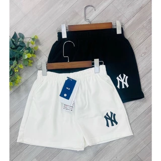 Quần đùi MLB NY xuất phông cotton sang xịn mịn cao cấp