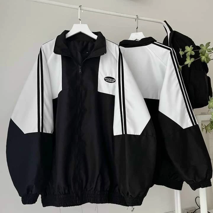 Áo khoác WHAREVER jacket dù 2 lớp unisex nam nữ (Ảnh thật/có sẵn)