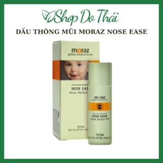 Dầu bôi thông mũi Moraz Nose Ease: Chống Cảm, Chống Nghẹt Mũi, Sổ Mũi an toàn cho bé và mẹ mang thai