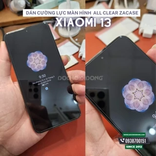 Miếng Dán Cường Lực Màn Hình Trong Suốt Xiaomi 13 -14 Zacase All Clear Super Glass