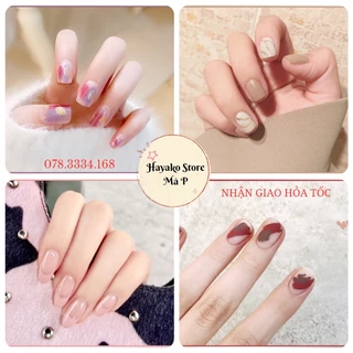 [BST NAIL] BỘ 24 MÓNG TAY GIẢ MÃ P SANG TRỌNG, NGHỆ THUẬT.