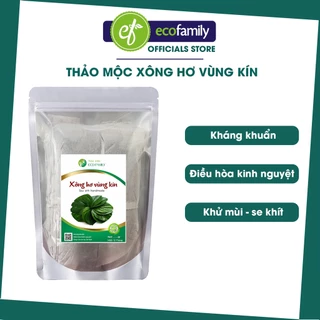 bột lá trầu không xông hơ vùng kín, thảo dược vệ sinh vùng kín sau sinh giúp hồng, se khít, sạch sản dịch ECOFAMILY