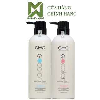 Dầu gội xả phục hồi, giữ màu, giảm rụng, kích mọc tóc CHC GOCOLOR hàn quốc 500ML chính hãng