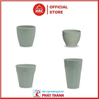 Cốc nhựa , ly uống nước , cốc nhà hàng nhưa Melamine màu cát xanh - Bền đẹp sang trọng