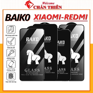 Kính cường lực Redmi K60 K50 Gaming K40 K30 Pro K40 Pro K50 K40 Pro+ Note 12 12C A2+X4Pro 5G full màn Kính [Baiko]