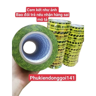 Băng keo hàng dễ vỡ 200yard, nặng 1kg8, gồm 6 cuộn