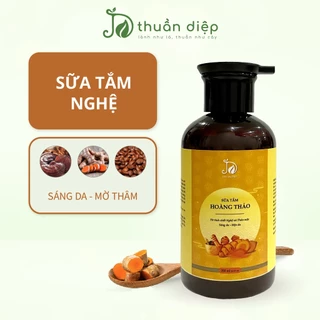 Sữa tắm trắng da nghệ thảo mộc làm sạch da dưỡng da dưỡng ẩm thiên nhiên Thuần Diệp