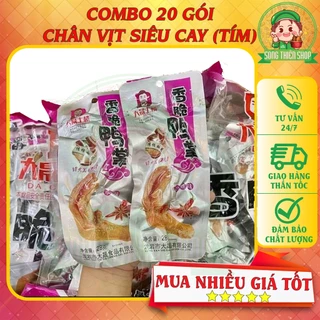 COMBO 20 Chân vịt Tứ Xuyên siêu cay Dacheng màu tím⭐DATE MỚI✅ ⭐Song.Thien.Shop✅