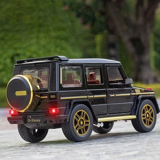 Mô Hình Xe Ô Tô Mercedes-Benz G63. G-Klessa V8. Tỉ lệ 1:32 bằng hợp kim. Có bánh đà