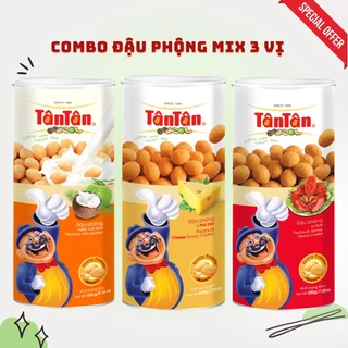 Đậu phộng Tân Tân:  Nước cốt dừa 265gr , ĐP Phô Mai 200gr, ĐP Vị BBQ 200gr