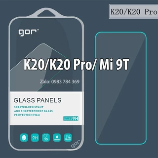 Bộ 2 Kính cường lực Xiaomi K20/K20 Pro/ Mi 9T chính hãng GOR, trong suốt, chống bám vân tay tốt, cảm ứng siêu mượt