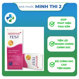 Que thử thai Medstand  Giúp phát hiện thai sớm - Kết quả nhanh - Chính xác - Tiện lợi