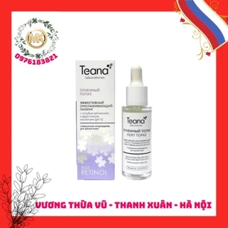 Tẩy da chết hoá học Rejuvenating Peel Blue Retinol Teana 30ml