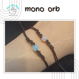 Vòng waterproof Mono Orb (Giả đá tone pastel) - Vòng tay/vòng chân waterproof - Bac Ha Meo Store