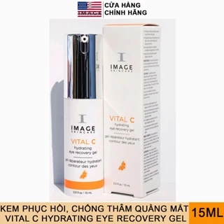 Kem Phục Hồi Và Chống Thâm Quầng Mắt - Image Skincare VITAL C Hydrating Eye Recovery Gel 15ml