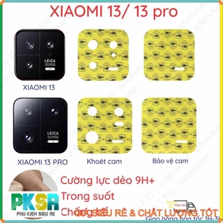 Dán cường lực camera XIAOMI 13/ 13 pro chất liệu nano dẻo chống bể kính