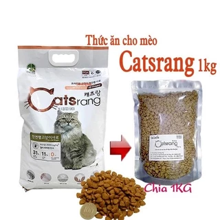 THỨC ĂN HẠT CHO MÈO MỌI LỨA TUỔI CATSRANG túi chiết 1kg