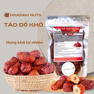 1kg Táo Đỏ Sấy Khô Táo Đỏ Tân Cương Táo Tàu Khô Nguyên Quả Hàng Loại 1 - Nhadamnuts