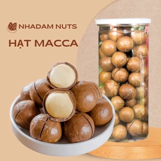 Hạt Macca Sấy Chín Nứt Vỏ Macca DakLak Hạt Loại 1 To Đẹp NhaDamNuts