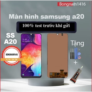 Màn hình samsung A20 màn hình oled bảo hành 3 tháng tặng kèm bộ sửa 8 trong 1