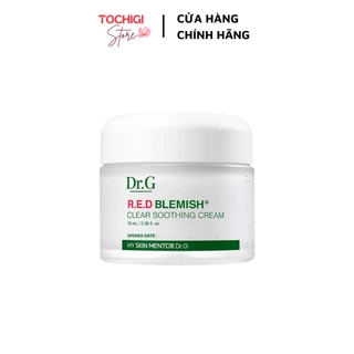 Kem dưỡng ẩm và phục hồi Dr.G R.E.D Blemish Clear Soothing Cream 70ml