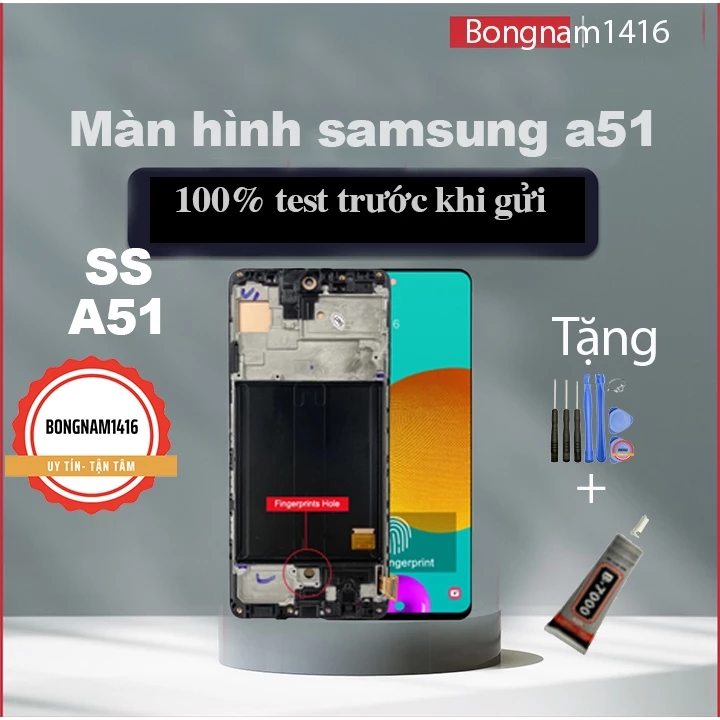 Màn Hình Samsung A51 Tặng Kèm Keo Dán Và Bộ Sửa