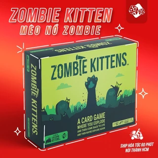 Mèo ZOMBIE Việt Hóa Giấy cứng chống nước