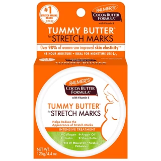 Bơ Đậm Đặc Palmer's Cocoa Butter Formula Tummy Butter 125g Tăng Cường Ngăn Ngừa Và Hỗ Trợ Điều Trị Rạn Da 125g