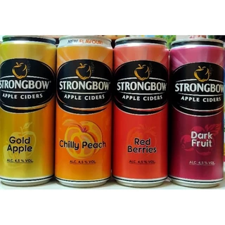 Strongbow lon nước táo lên men 330ml