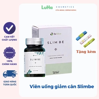 Viên uống giảm cân Slim be, giảm cân thảo mộc, giảm cân cấp tốc, giảm eo, giảm mỡ bụng, an toàn, luhacosmetics