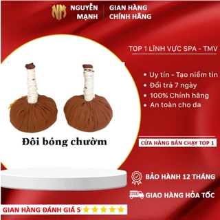 Túi Chờm Bóng Thảo Dược Massage Giảm Đau, Banh Thảo Mộc Chườm Nóng Dùng Trong Đông Y Spa Dưỡng Sinh