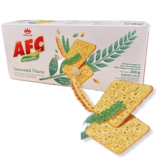 [ BÁNH ĂN KIÊNG] Hộp 172g hoặc 86g bánh cracker AFC Kinh Đô ( Date mới 12 tháng).