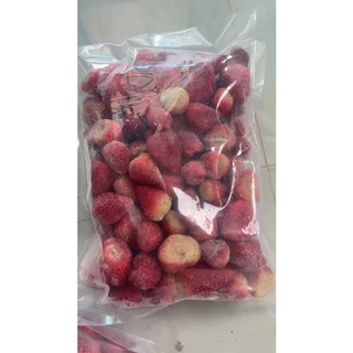 Dâu Đông Lạnh - Không chất bảo quản - Trái cây đông lạnh  - 1kg - [Chỉ giao HCM]