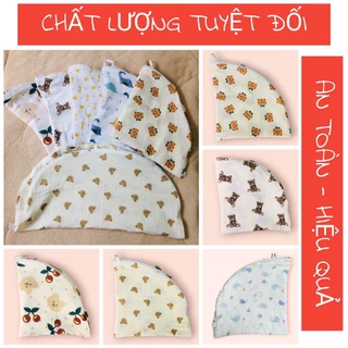 Vỏ gối chống trào ngược thay thế xô muslin hãng cao cấp thoáng mát thấm hút