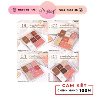 Bảng Phấn Mắt 7 Ô Sivanna Obsessions Multi Palette HF184