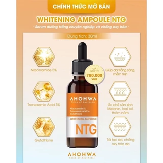 [HÀNG AIR] SERUM NTG AHOHWA NTG TRANEXAMIC 3% AMPOULE