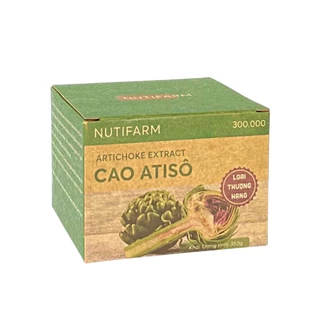 Cao atiso đà lạt, (actiso) NutiFarm, 350gr loại đặc biệt nguyên chất chiết xuất từ 95% bông atiso