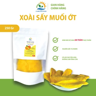 Túi Zip 250gr - Xoài Sấy Dẻo Muối Ớt- Cam Lâm Foods