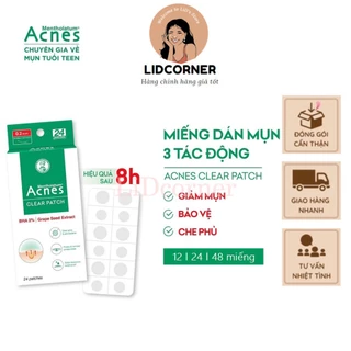 Miếng Dán Mụn Acnes Clear Patch (12 /24 /48 Miếng)