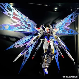 ❂ ◈❐1：144 Gundam mod MG Strike Light Wing Blue Red Heresy Unicorn Destiny Taiban Đồ chơi tay lắp ráp Mecha