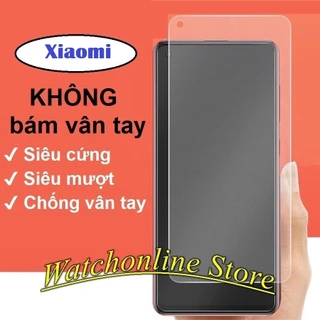 Cường lực chống bám vân tay Xiaomi Redmi A1 10A Mi 11T / Mi 11T pro Poco F4 GT Mi 12T/ 12 pro K60 K60 pro Note 12 pro